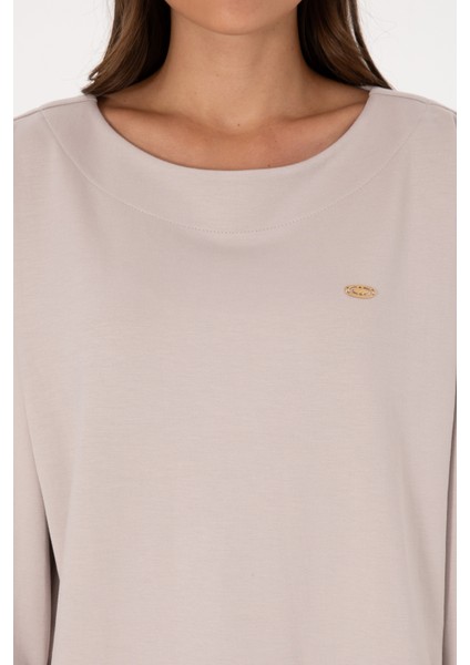 Kadın Taş Sweatshirt 50314210-VR049