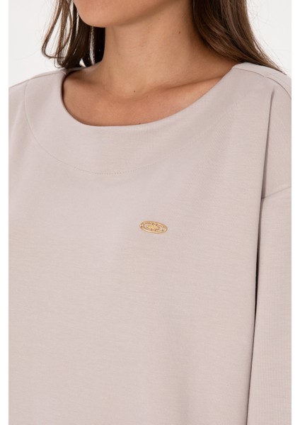 Kadın Taş Sweatshirt 50314210-VR049