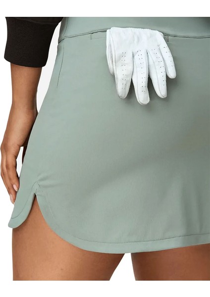 Kadın Range Flex Golf Eteği Yeşil WSK20211243 fırsatları