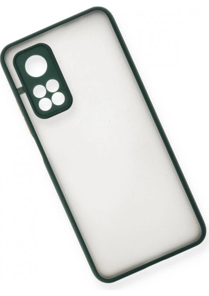 Xiaomi Mi 10T Kılıf Montreal Silikon Kapak - Yeşil modelleri