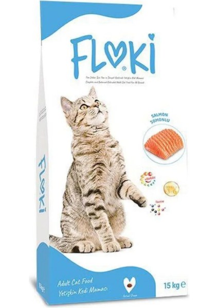 Somonlu Kuru Kedi Maması 15 kg