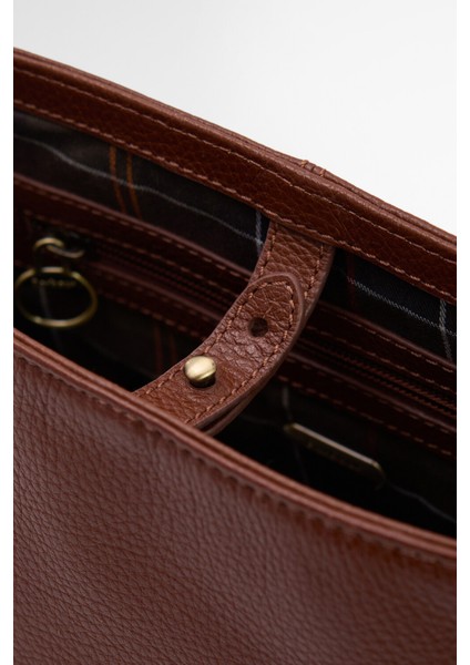 Cedar Deri Bucket Çanta BR11 Brown