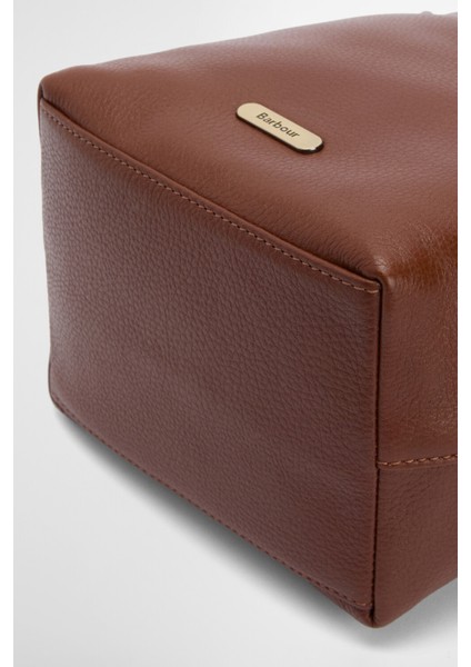 Cedar Deri Bucket Çanta BR11 Brown