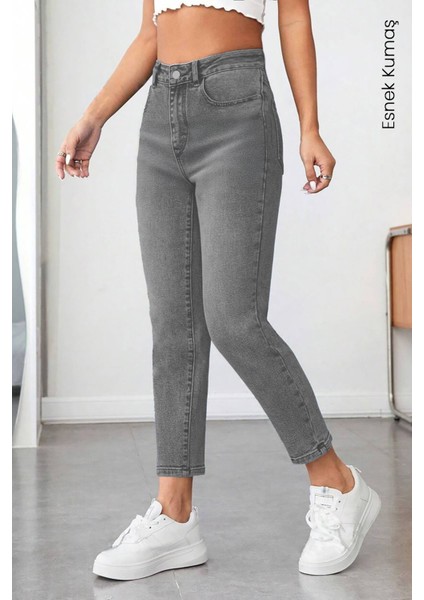 Kadın Yüksek Bel Soho Boyfriend Jean C599