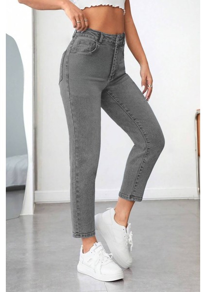Kadın Yüksek Bel Soho Boyfriend Jean C599 fiyatları