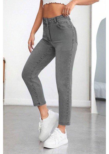 Kadın Yüksek Bel Soho Boyfriend Jean C599 modelleri