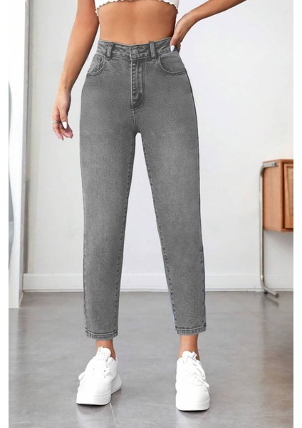 Kadın Yüksek Bel Soho Boyfriend Jean C599