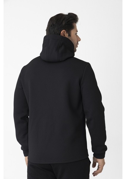 Erkek Kapüşonlu Sweatshirt Su Itici Kapüşonlu Sweatshirt Siyah Erkek Sweatshirt indirimleri