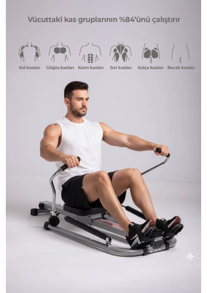 Kürek Çekme Spor Aleti