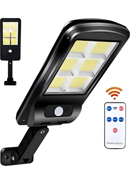 KST226 Anzer Cob LED Solar Konsollu Duvar Armatürü — 60W