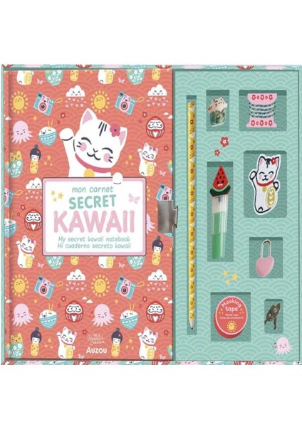 Yaratıcı Kırtasiyem - Kawaii Defter ve Kırtasiye Seti