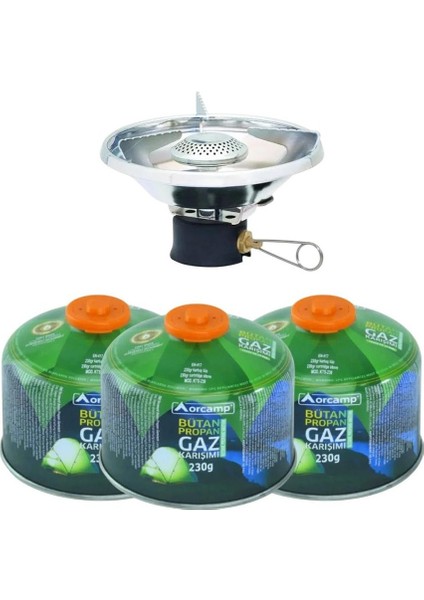 Siboplu Kartuş Ocak K-193+3 Adet Tüp KTS-230 ORC-021-A3 fiyatları