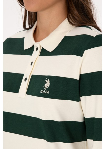 Kadın Koyu Yeşil Sweatshirt 50314207-VR079