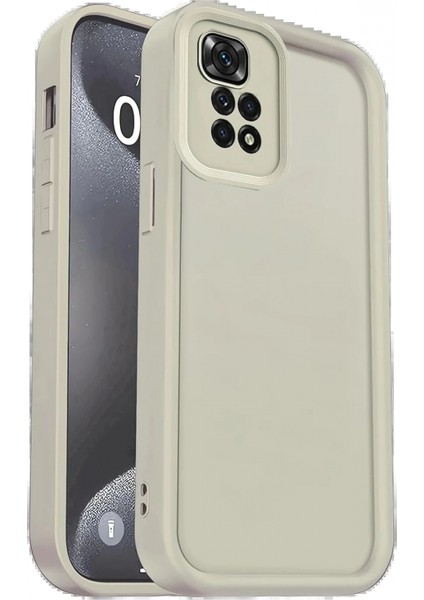 Xiaomi Redmi 10 2022 Kılıf Viera Silikon - Krem