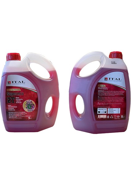 Ital Iki Zamanlı 2t Motor Yağı 5 Lt