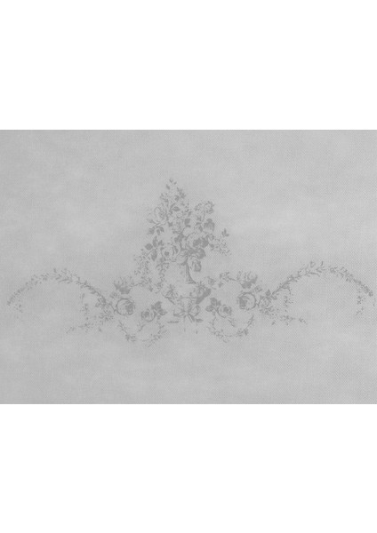 Çiçek Desen Baskılı Hurç - Gri - 64x41x35 cm fırsatları