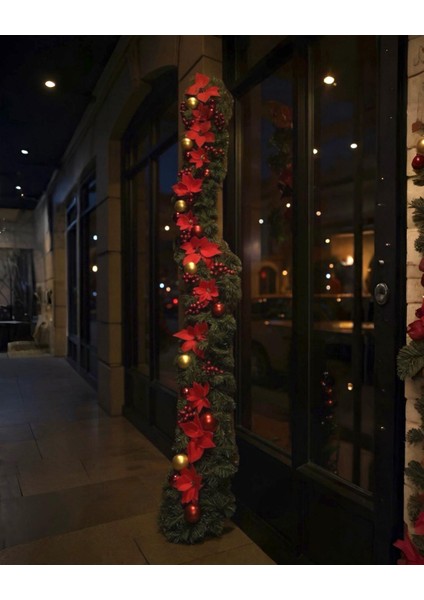 Yılbaşı Kendinden Süslü Çam Garland 230 cm 300 Dallı fiyatları