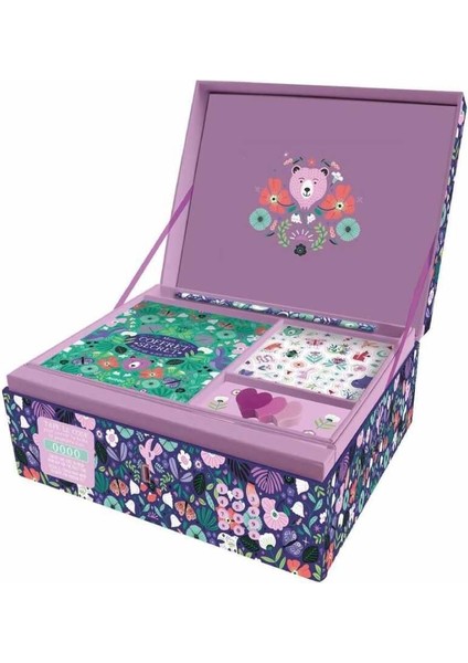 Gizli Hazineler Kırtasiye Kutusu – Sticker, Defter ve Daha Fazlası