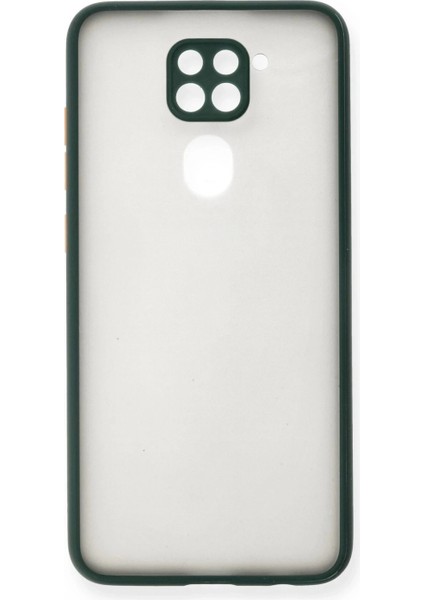 Xiaomi Redmi Note 9 Kılıf Montreal Silikon Kapak - Yeşil fiyatları