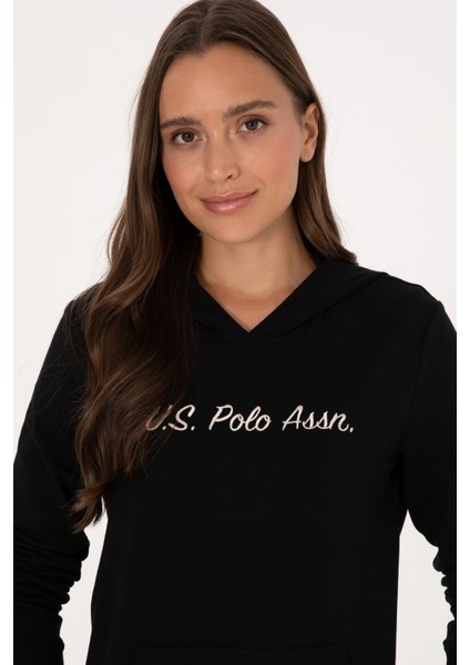 Kadın Siyah Sweatshirt 50313559-VR046 fiyatları