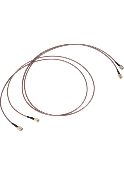 2pcs RG316 Tel Jumper Sma Erkek To Sma Erkek Wifi Anten Uzantısı Rf Koaksiyel Koaksiyel Kablo Adaptör Jumper (100CM) (Yurt Dışından)