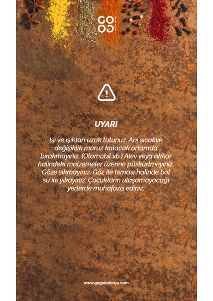 Gogo Spice Kolonya 250ML Pet Şişe indirimleri