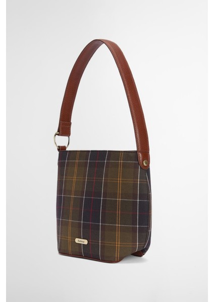 Cedar Tartan Bucket Kol Çantası TN11 Classic Tartan fırsatları