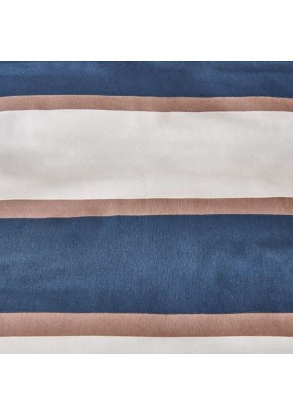 Soft Horizon Tek Kişilik Nevresim Takımı - Beyaz / Lacivert modelleri