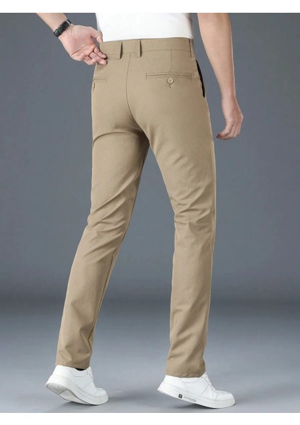 Casual Regular Fit Erkek Chıno Pantolon fırsatları