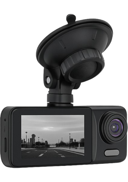 Homy C309 Black Box Araç Içi Kamera – Full Hd 1080P Wifi Destekli Çift Lensli Trafik Kayıt Cihazı