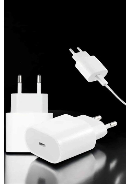 Resveq Güç Adaptörü ve Kablosu Şarj Aleti 15/15 Pro Max Uyumlu Hızlı Şarj modelleri