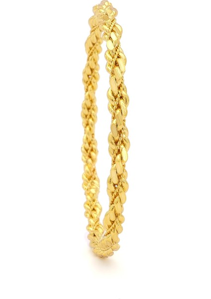 Altın Kaplama Hint Model Burma Bilezik BLZ-3127