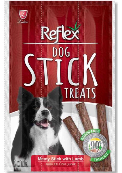 Stick Kuzulu Köpek Ödül Çubuğu 3X11GR