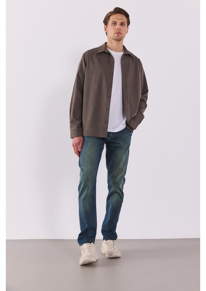 Daniel Green Overdye Straight Fit Jean Pantolon-Green Overdye fiyatları