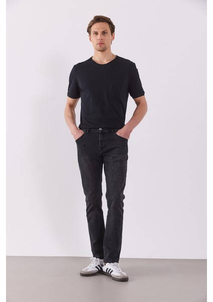Daniel Black Straight Fit Jean Pantolon-Black fiyatları