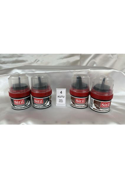 X2 Adet Siyah X2 Adet Kahverengi Ayakkabı Boyası