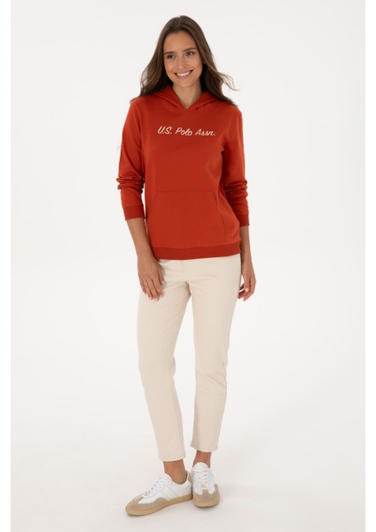 Kadın Kiremit Sweatshirt 50313559-VR031 fırsatları