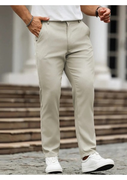 Casual Regular Fit Erkek Chıno Pantolon fiyatları