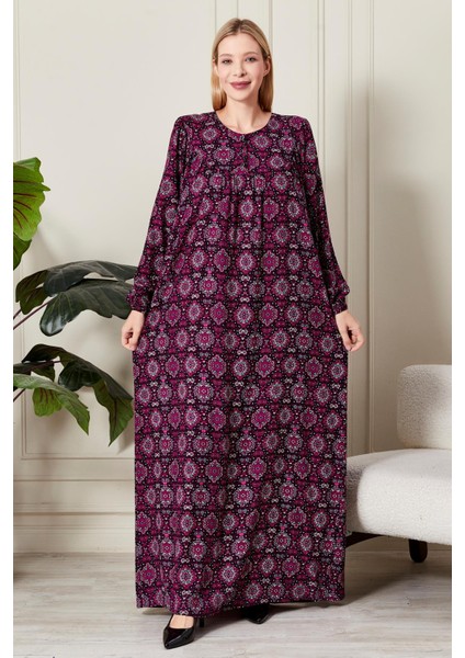 Kadın Büyük Beden Robalı Elbise