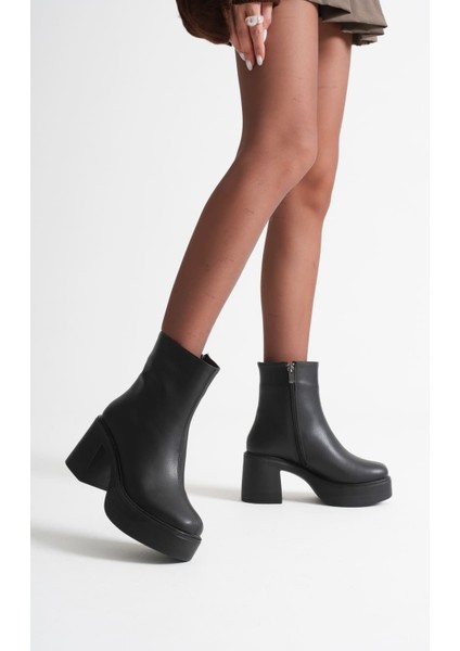 Keti Kadın Siyah Topuklu Bot fiyatları
