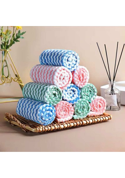 3 Adet Emici Temizlik Bezi Mikrofiber Mutfak Bulaşık Bezi Yapışmaz Yağ Silme Bezleri Ev Temizlik Havluları Araçları fiyatları