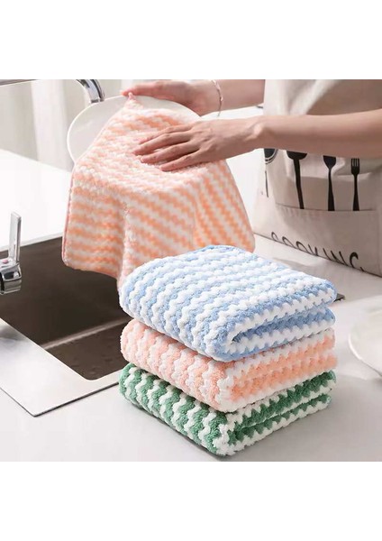 3 Adet Emici Temizlik Bezi Mikrofiber Mutfak Bulaşık Bezi Yapışmaz Yağ Silme Bezleri Ev Temizlik Havluları Araçları modelleri
