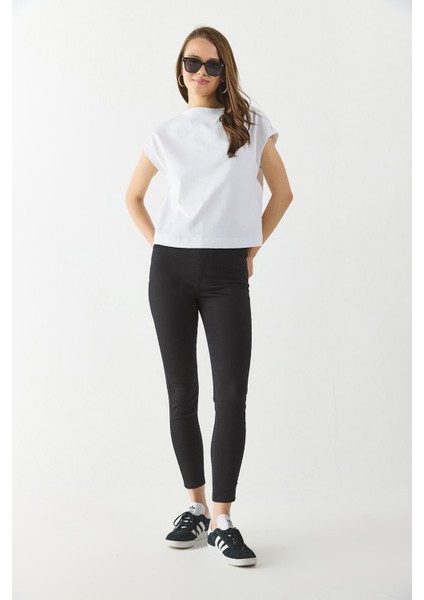 Holly Powerstretch Skinny Pantolon-Siyah
