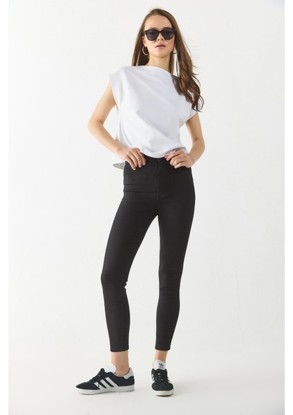 Holly Powerstretch Skinny Pantolon-Siyah fiyatları