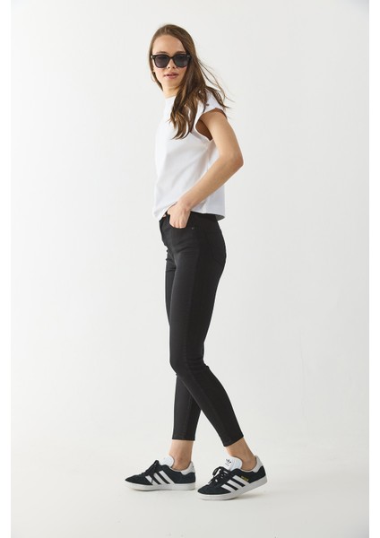 Holly Powerstretch Skinny Pantolon-Siyah fırsatları