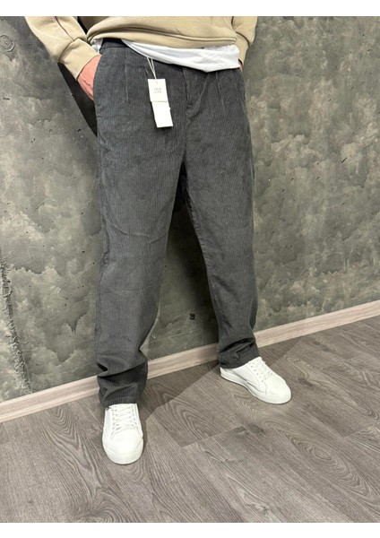 Atlanta Street Fitilli Kadife Jean Pantolon. Baggy Fit. Rahat Kesim Erkek Pantolon fiyatları