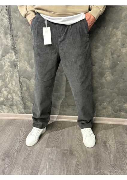 Atlanta Street Fitilli Kadife Jean Pantolon. Baggy Fit. Rahat Kesim Erkek Pantolon modelleri