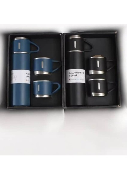 Resveq 3 Bardakli Termos Seti