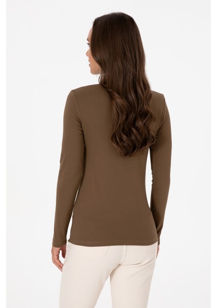 Kadın Haki Sweatshirt 50313593-VR027 indirimleri