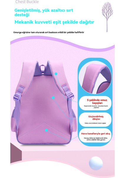 Yeni Çocuk Karikatür Ilkokul Çantası Omuz Yük Azaltma Omurga Koruması Ultra Hafif 1-3-6 Sınıf Anaokulu (Yurt Dışından) modelleri